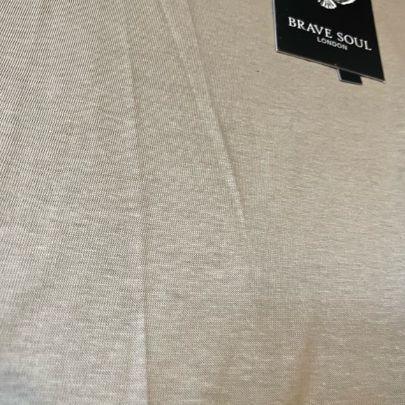 Mens Brave Soul Oversized Tee - Picture 4 of 4